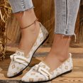thumbnail image 2 of Womens Classic Knit Dress Shoes Ladies Spring Fall Mesh Pointed Toe Low Heel Slip on Ballet Flats Walking Oxfords Loafers, 2 of 8