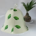 thumbnail image 4 of Sombrero de Sauna de Poliéster de 3 Piezas, Protección para La Cabeza, Suministro Cabello, Usable para Cola Gorras de sombrero de sauna, 4 of 8