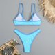 thumbnail image 4 of Moda mujer Sexy sólido vendaje traje de baño Bikini Split traje de baño OAVQHLG576B Store  llm121212, 4 of 7