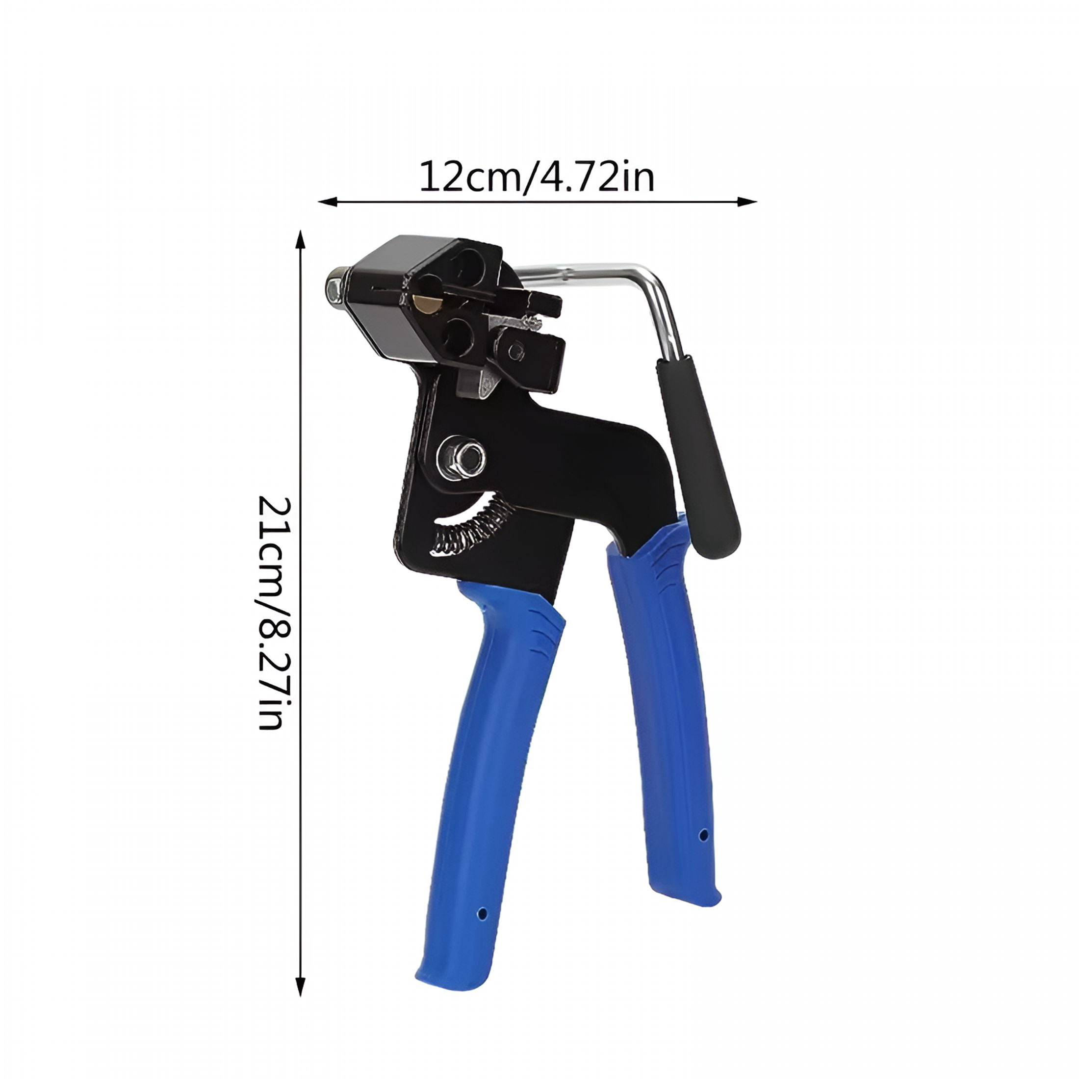 EXLEAF Cable Tie Guns and Tensioning and Cutting Tool Zips Tie Tool for Plastic Nylon Cable Tie or Fasteners 4.6-25mm Tie