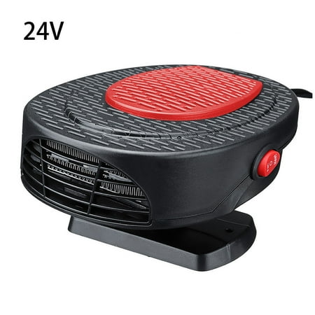 

12V/24V Auto Personal Heater Car Heater Cooler Space Heater Office Dryer Fan Portable Defroster Demister Portable Heater For Camping Office Space Heater 150W Small Electric Heater Warm
