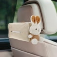 thumbnail image 4 of Masteelf Cartoon Tissue Box For Car Cute Animal Tissue Holder Tissue Dispenser Car Tissue Storage Organizer Hanging Tissue Bag Tissue Box Cover Cute, 4 of 8