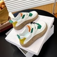 thumbnail image 3 of Sneakers Sport Shoes Lightweight Comfortable Trainers Slip On Women Casual Shoes Green 35, 3 of 8
