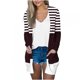 thumbnail image 2 of Cárdigan de mujer, moda, estampado, casual, manga larga, cárdigan, blusa de poliéster para mujer, 2 of 6