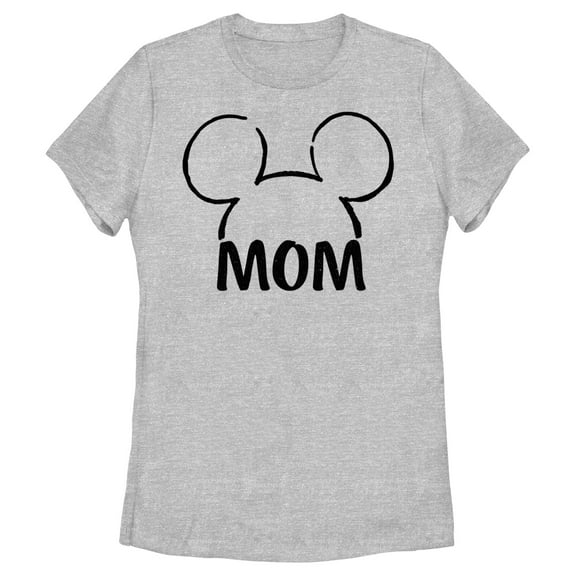 Women's Mickey & Friends Mom Line Ears Graphic T-Shirt