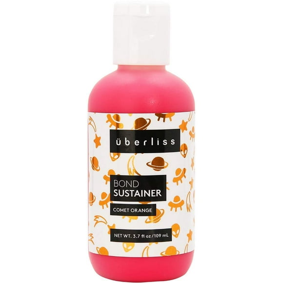 Bond Sustainer Color (Neon Comet Orange) 3.7oz Bond - Semi Permanent Direct Dye - Color Depositing Mask - Rebuild Broken Bonds - For Healthy Hair