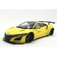 thumbnail image 2 of GT Spirit Honda NSX RHD by LB Works Yellow w/ Black Wheels 1:18 Resin, SEALED, 2 of 4