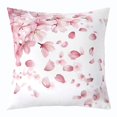 thumbnail image 1 of Erosebridal Pink Flower Pillow Cases Set,Botanical Theme Cushion Covers 18x18,Floral Decor, 1 of 6