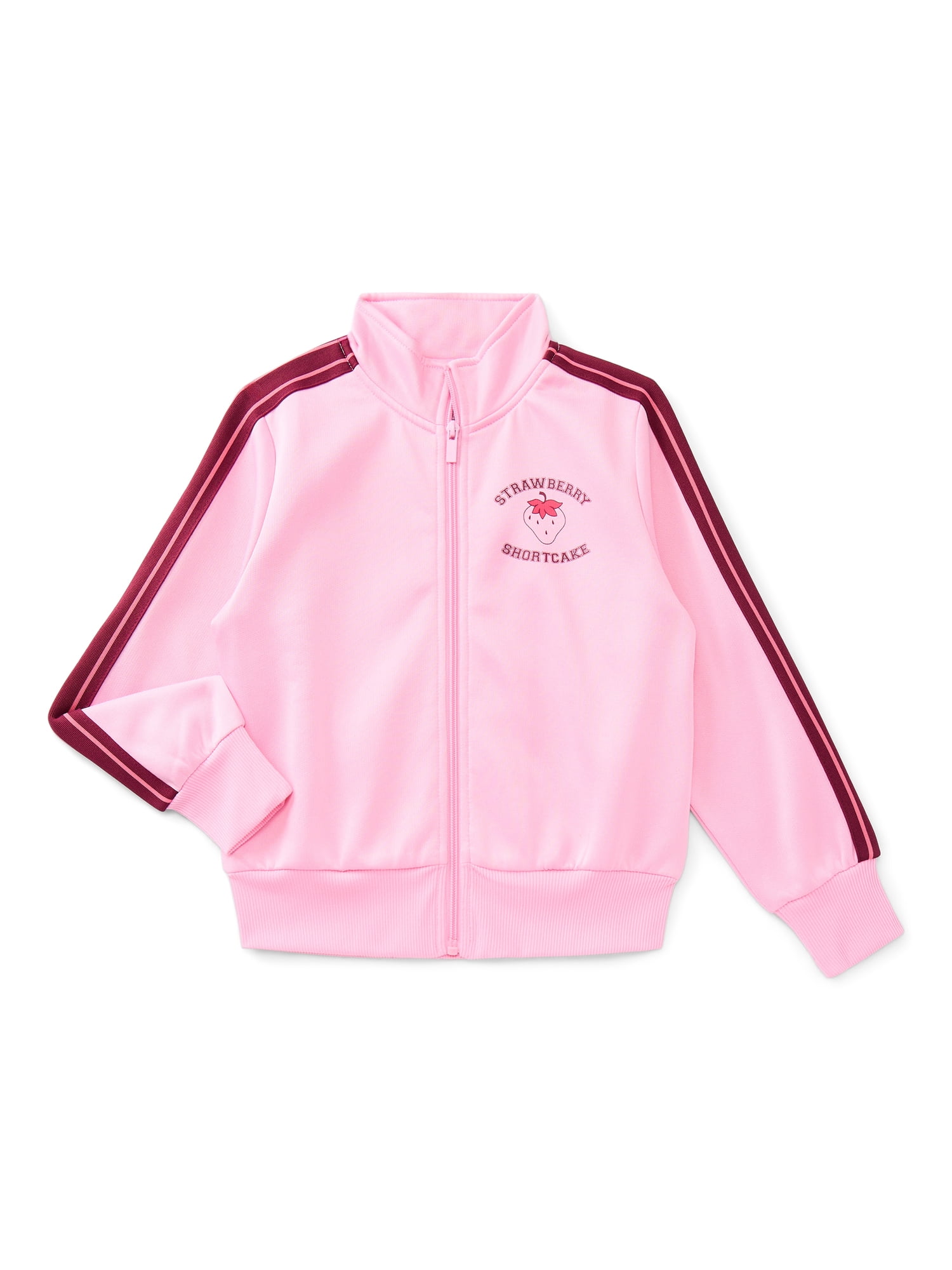Strawberry Shortcake Girls Graphic Zip Track Jacket
