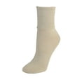 thumbnail image 4 of Size one size Women's Plus Size Cotton Turn Cuff Sock, 4 of 4