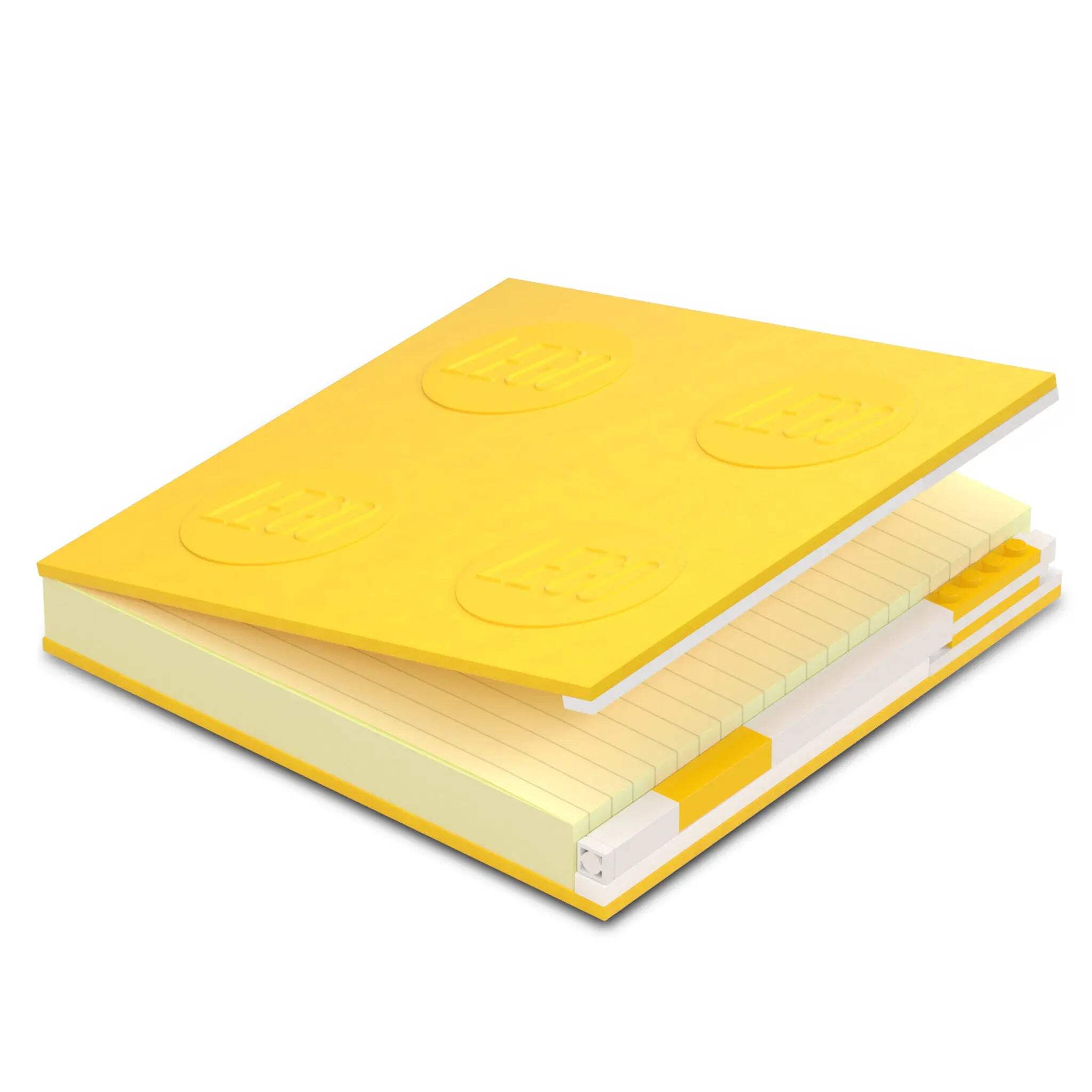 LEGO Stationery Locking Notebook with Gel Pen - Yellow (52441)