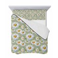 thumbnail image 7 of White Daisy Twin XL Size Down Alternative Comforter,Lightweight Comforter Quilt Bedding Set with Pillow Shams Sage Green Botanical Flowers Floral Country Bed Comforter Duvet Insert 68"x98", 7 of 7
