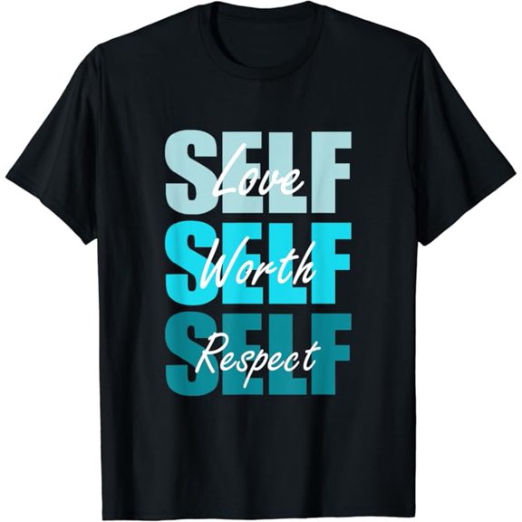 T-SHIRTTurquoise Self-ish X 3 Turquoise Color Graphic T-Shirt mens t shirt,black,women,funny,misfits,men,journey