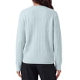 thumbnail image 2 of Sundazz Cable Knit Cardigan Sweaters for Women Long Sleeve Button Down Sweaters Fall Winter Clothes, 2 of 8