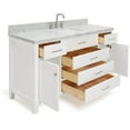 thumbnail image 7 of Ariel H061scwrvo Bristol 61" Free Standing Single Rectangular Basin Vanity Set - Grey, 7 of 7