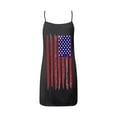 thumbnail image 3 of OAVQHLG3B Womens Dresses Sun Dresses Women Summer Casual 4th of July Outfits American flag Slim A-Line V-Neck ing Sleeveless Sling Skirt Dress, 3 of 4