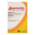 thumbnail image 2 of Augmentin Amoxicilina 400 mg, Ácido Clavulánico 57 mg / 5 ml suspensión junior polvo para 60 ml, 2 of 3