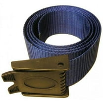 Storm 60in Weight Belt with Plastic Buckle for Freediving and Scuba Divers- Blue