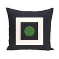 thumbnail image 2 of Simply Daisy 16" x 16" Square Peg Round Circle Geometric Print Pillow, 2 of 2