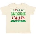 thumbnail image 3 of Inktastic Italy Love my Awesome Italian Family Boys or Girls Toddler T-Shirt, 3 of 5