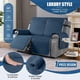 thumbnail image 3 of Funda para muebles TAOCOCO, sofá reclinable impermeable de 2 plazas, 3 of 8