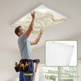 thumbnail image 4 of Sage Green Marble Magnetic Fluorescent Light Covers for Ceiling Lights 2x4 Feet, Contemporary Abstract Fluid Art Office Classroom Kitchen Drop Ceiling Light Covers Lighting Filters Shade Panel 1 Pack, 4 of 9