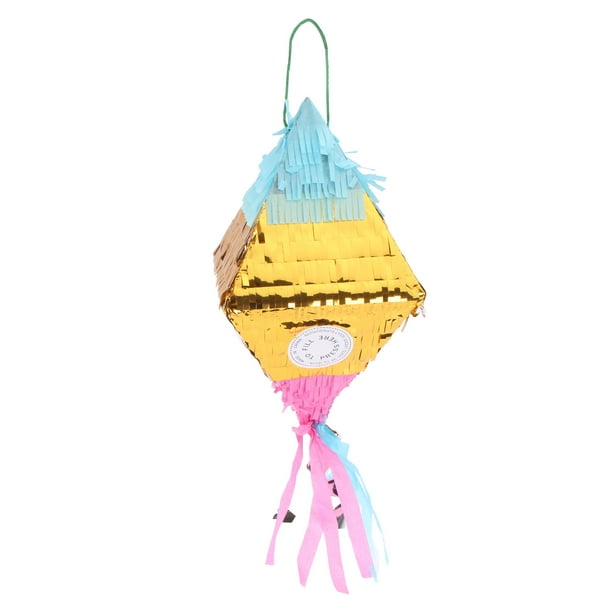 1 pieza de piñata de diamante, juguete de caramelo, divertido relleno de piñata para niños, juguete de cumpleaños