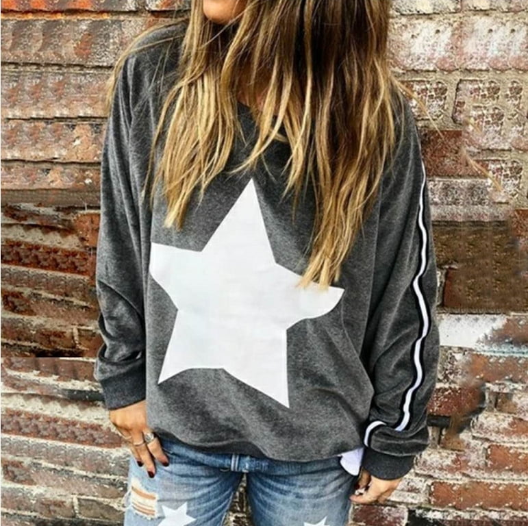 star pattern t shirt