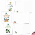 thumbnail image 4 of 20 All Occasion Blank Cards Assorted (10 Designs, 2 Each) - Crazy Plant Lady All Occasion (4" x 5.12") AM7163OCB-B2x10, 4 of 6