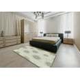 thumbnail image 4 of Ahgly Company Indoor Square Patterned Light Yellow Beige Novelty Area Rugs, 7' Square, 4 of 6
