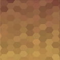 thumbnail image 1 of Ahgly Company Tapis de Zone Carré Orange Lavable en Machine, 8 Pieds Carré, 1 of 7