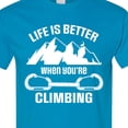 thumbnail image 4 of Inktastic Rock Climbing Mountains T-Shirt, 4 of 5