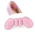 thumbnail image 4 of Almohadillas de gel antideslizantes para tacones, diseño delgado en rosa, ideales para zapatos amplios de mujer, alivian el dolor y previenen ampollas., 4 of 6