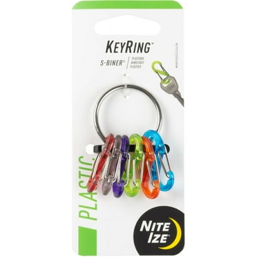 Nite Ize Stainless Steel Keyring w/ Mini S-Biners