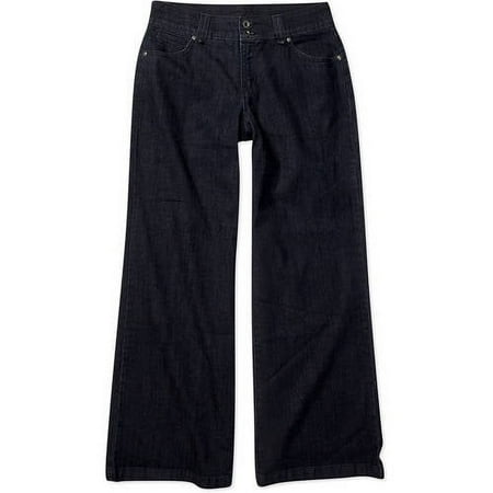 Faded Glory - Women's Petite Wide-Leg Jeans