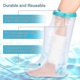 thumbnail image 3 of Waterproof Leg Cast Cover for Showering for Adult after Surgery Reusable Covers for Legs Shower Boots, 3 of 5
