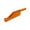 Orange, variant on Plastic Hand Shovel,Lightweight Gutter Tool,for Flexible Polypropylene Gutter Cleaning Tool,Hecnuo