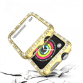 thumbnail image 2 of YSTINNG 2 Pack for Apple Watch Series 7/8 Bumper Bling Case [No Screen Protector], Glitter Diamond Rhinestone Protector Cover A311-001, 2 of 5