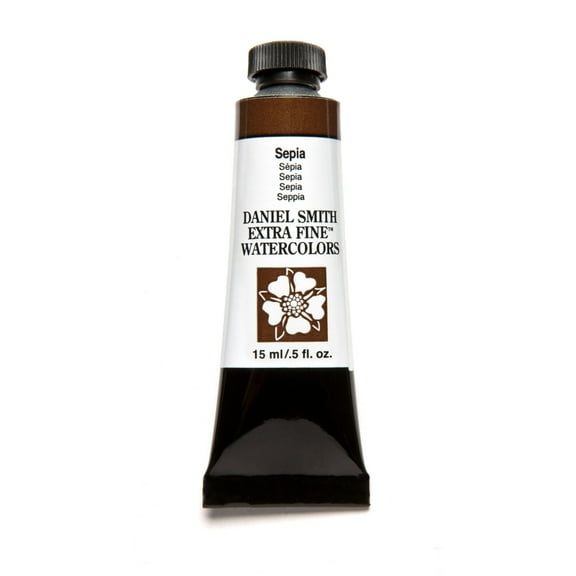 Daniel Smith Extra Fine Watercolor, 15 ml, Sepia