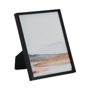 DesignOvation 8x10 Linear Black Decorative Tabletop Picture Frame
