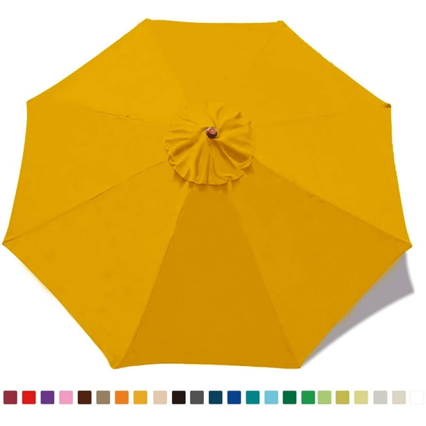 ABCCANOPY 7.5ft Outdoor Umbrella Replacement Top Patio Umbrella Market