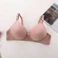 thumbnail image 2 of MDUKONU Women’s Bras Women's Underarm-Smoothing With Seamless Stretch Wireless Lightly Lined Comfort Bra Light Purple 38, 2 of 3