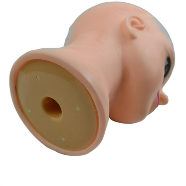 bald sex doll Professional 21'' Silic Practice Training Bald Head Cosmetology Doll Head  for Extension Grafting Makeup