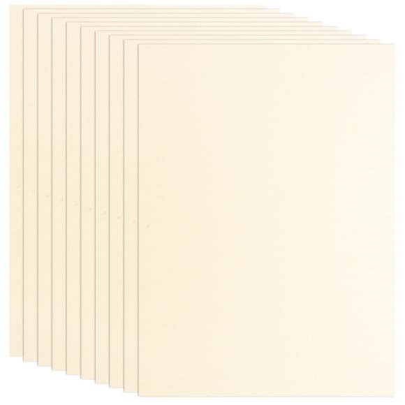 10 hojas de papel para certificados en blanco, imprimibles y escribibles, para uso en oficina.