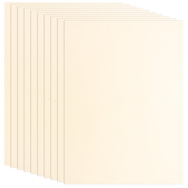 10pcs Blank Certificate Paper Writable Printable Certificate Inner Paper for Office Use