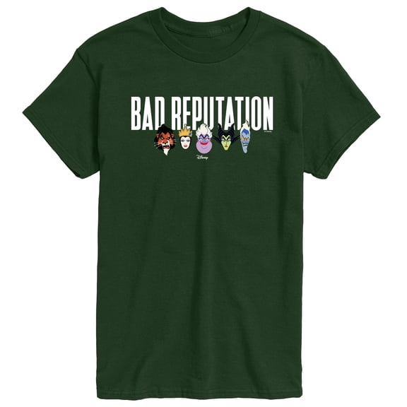 Disney - Bad Reputation Villains Horizontal Chest - Men's Short Sleeve Graphic T-Shirt