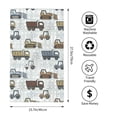 thumbnail image 4 of Kll Tractor And Dumper Ultra Absorbent & Soft Hand Towels For Bath, Hand, Face, Gym And Spa-27.5x16in, 4 of 9