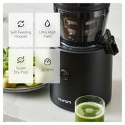 Hurom Cold Press Juicer Machine, H320 Low Pulp Slow Juicer (White)