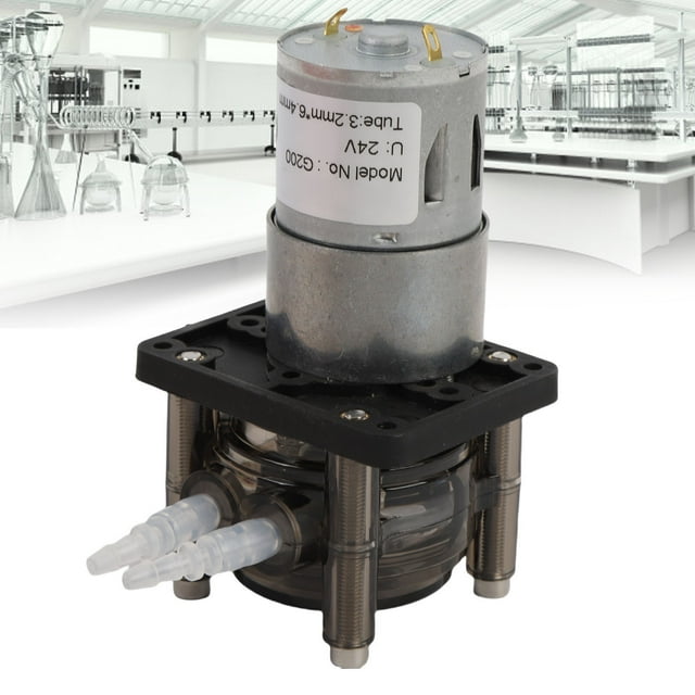 12V DC DIY Peristaltic Liquid Pump Dosing Pump for Aquarium Lab Analytical