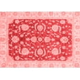 thumbnail image 1 of Ahgly Company Machine Washable Indoor Rectangle Oriental Red Traditional Area Rugs, 5' x 7', 1 of 4